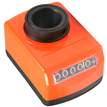 Othmro Digitale Positionsanzeige 0912-2.5E-20-O-A, Maschinenwerkstattzubehör, schwarz, orange