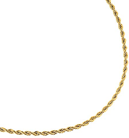Heideman Halskette Damen Caius goldfarbend aus Edelstahl gold farbend matt Kette für Frauen ohne Stein