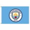 MCFC Official Manchester City Crest Premier League Champions Flag (5ft x 3ft & 100% Polyester)