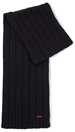 HUGO Herren Zanton Gift Set Schal und M tze, Black1, Einheitsgröße EU