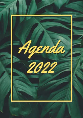 Agenda Giornaliera 2022: Foglie Verdi