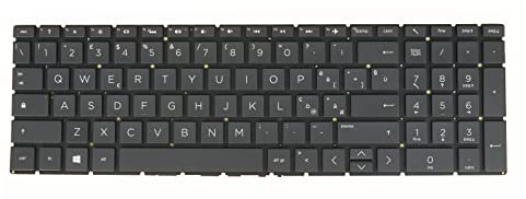 Tastiera italiana per HP Pavilion x360 15-cr0000 15t-cr000 15-dq1000 15-df0000, ZBOOK 15v G5 NSK-XN9BC retroilluminato Nero
