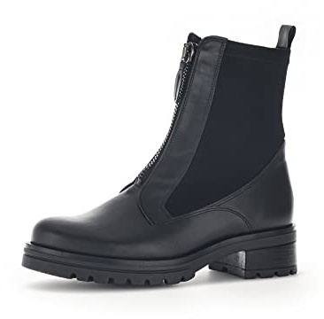Gabor Damen Biker Boots, Frauen Stiefeletten,Wechselfußbett