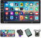 NHOPEEW Double Din Car Stereo 7 inch Touch Screen 2 Din Radio Support Mirror Link Bluetooth USB SWC FM AUX TF Card + Backup Camera + Remote Control