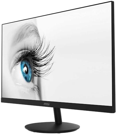 MSI PRO MP271A Monitor Oficina 27 FHD, Panel IPS 1920 x 1080, 100 Hz, Confort Ocular, Montaje VESA, Altavoces Integrados, Soporte Display Kit, -HDMI 1.4b, DP 1.2a, VGA