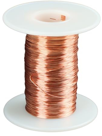Filo di rame isolato, 0,3 mm x 10 m, laccato, per motori elettromagnetici - Wvu & Wvo