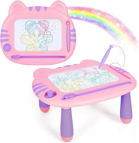 Jouet pour Enfant de 1 à 3 Ans, Tableau de griffonnage magnétique pour Les Tout-Petits de 1 à 3, Jouet éducatif pour bébé de 12 Mois, 1, 2, 3 Ans, Tout-Petit