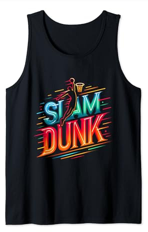 Slam Dunk Sensation Basketball Player Slam Dunk Tank Top