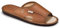 ESTRO Hausschuhe Herren Leder Herrenhausschuhe - Hausschuh Männer Pantoffel Pantoffeln Pantoletten Slipper Mann Verano (43 EU, Gold)