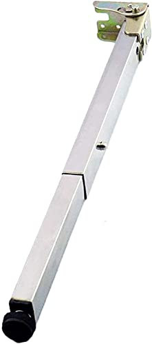 JQQJZLC Möbel Tischbeine, Möbelbein Metall Möbelfüße Klappbar Teleskopverstellung Tischbein Edelstahlfüße Tischgestell Tischbein für Esstisch Bürotisch Stehtisch Schreibtisch und Arbeitstisch