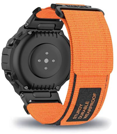 KUWAI Armband für Amazfit T-Rex 3, Armbänder Nylon Weave Armband Verstellbares Sports Weiches Atmungsaktiv Ersatzarmband Kompatibel mit T-Rex 3 Uhrenarmbänder (4)