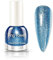 Blue Nail Varnish - Glitter Nail Varnish - Iridescent & Quick Dry Nail Polish - Diamond Sparkly Nail Polish DIY Nail Art Starter Manicure Salon