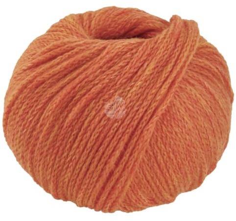 LANA GROSSA Cool Merino | Leichtes Kettengarn aus klassischer Merinowolle | Handstrickgarn aus 90% Schurwolle (Merino) & 10% Polyamid | 50g Wolle zum Stricken & Häkeln | 150m Garn FB 36