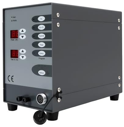 Automatische Punktschweißmaschine 220V 100W Elektrisches Pulse Spot Welder Gold Silver Schweißmaschine Schmuckschweißmaschine LöTmaschine Puls Argon Schweißgerät für Schmuck-Schweißen