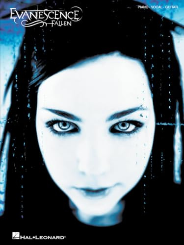 Evanescence Fallen | Piano, Vocal and Guitar Sheet Music Songbook | Artist Collection with 11 Rock Hits from the 2003 Album | Music Book for Singers and Pianists | Softcover Edition
