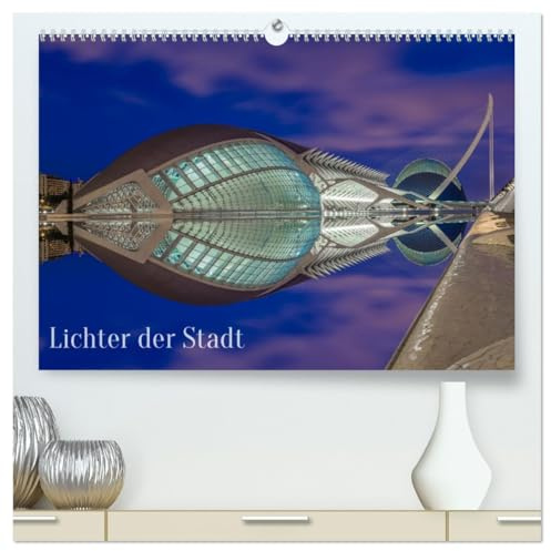 Lichter der Stadt (hochwertiger Premium Wandkalender 2026 DIN A2 quer), Kunstdruck in Hochglanz: Europa im Blick: 12 faszinierende Fotos von europäischen Städten für jeden Monat (CALVENDO Orte)