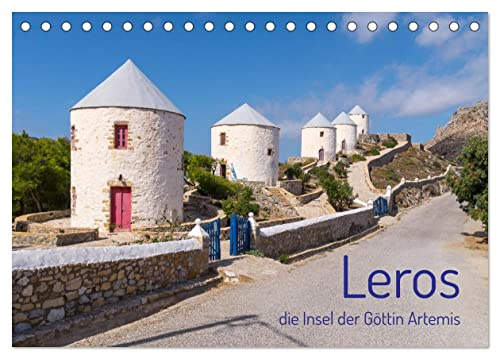 Leros - die Insel der Göttin Artemis (Tischkalender 2026 DIN A5 quer), CALVENDO Monatskalender: Die Ägäis Insel Leros im Jahresüberblick (CALVENDO Orte)