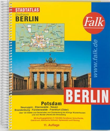 Falk Stadtatlas Großraum Berlin, Potsdam,: Grossraum