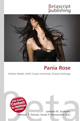 Pania Rose: Fashion Model, Edith Cowan University, Armani Exchange