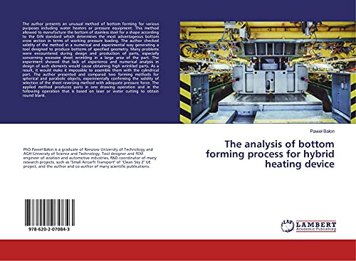 The analysis of bottom forming process for hybrid heating device