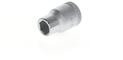 GEDORE Douille, Entraînement 3/8 10 mm, 6 pans, Diamètre 9 mm, Outil, 30 9, Acier chromé