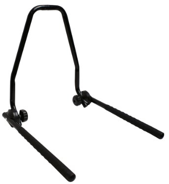 Eufab 16404 Garagen-Wandhalter 3 Fahrräder, (B x H) 550 mm x 550 mm, Schwarz