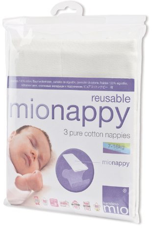 Bambinomio PRE2CASE - Mionappy Windeln Größe2 - 3 Stück
