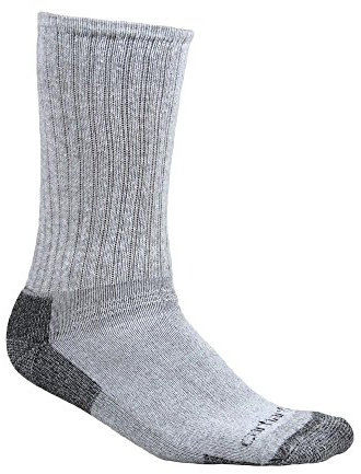 Carhartt All Season Cotton Crew Work Sock (3-Pair)
