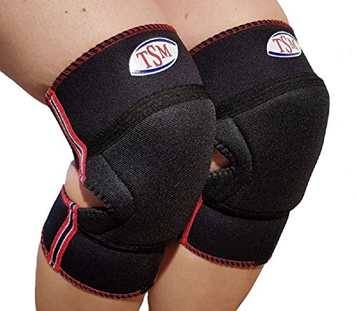 TSM Knieschützer Basic Sportbandage, schwarz, M, 2150