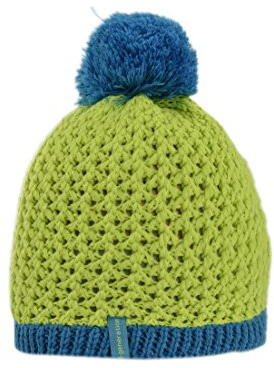 d-generation Damen Pudelmütze Strick Strickmütze, Grün (Tender Shoots 5370), X-Small (Herstellergröße: 49)