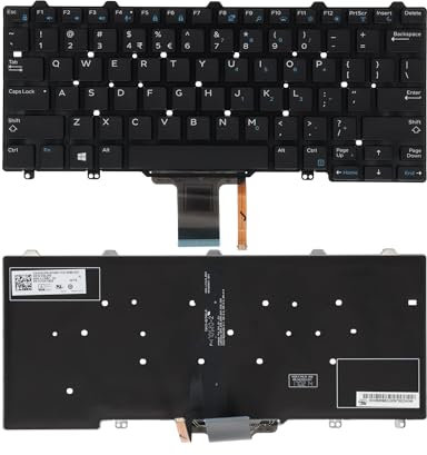 Dell Keyboard, English-International, 82, 35JP0 (English-International, 82 Keys, Backlit, M15ISU-TB When Changing from EU to US Keyboard You Need to Buy)