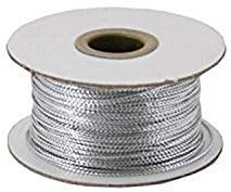 Berwick Offray Tiny Lametta Kordel Band, Silber, 1/40,6 cm W x 100 yd