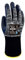 Wonder Grip WG-333 Rock & Stone - Arbeitshandschuh mit doppelter Latexbeschichtung, Schnittsicher, Kälteschutz, Hitzeschutzhandschuhe für sicheres Greifen, gr XXL / 11, Grau & Schwarz