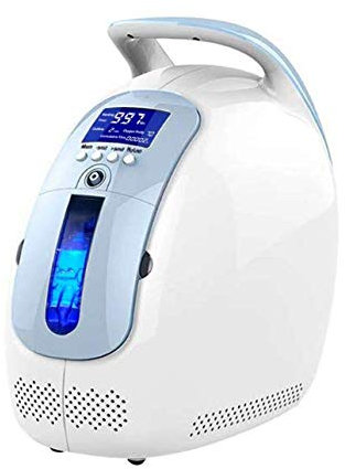 Topchances Concentratore di ossigeno, generatore di ossigeno portatile per uso domestico, portata regolabile 1-5 l/min, basso rumore, più adatto per donne incinte e anziani.