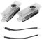 Car Door Light 2pcs 12V Car LED Door Light Lamp Projectors Projection Courtesy Puddle Welcome Light for XE 2015-2018 F-TYPE 2013-2018