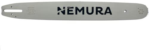 Nemura Guide Chaîne Tronçonneuse compatible 50 cm - 72 Maillons Entraîneurs - Pas de 3/8 - Jauge de 1,6 mm - Pièces Détachées Outillage Jardin - Marque Française