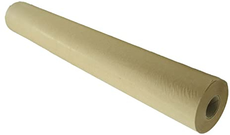 varivendo Papierrolle 50 m Natürliches Recyclingpapier zum Einpacken von Geschenken, Basteln, Stauen, Verpacken, Versenden, Paket Dekorpapier (450 mm x 50 M (1 Rolle))
