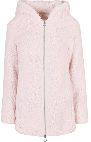 Urban Classics Veste Sherpa pour Femme, Rose