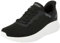 Skechers Bobs Squad Chaos Daily Hype, Sin Cordones Hombre, Black Knit White Trim, 41.5 EU