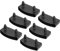 PenRux Ersatz Bett Lattenrost Halter Kits, 20PCS Kunststoff Bett Lattenrost Endkappen Halter, einfache Installation Bett Lattenrost Abdeckung Ersatz Halter für Holding Bettkasten