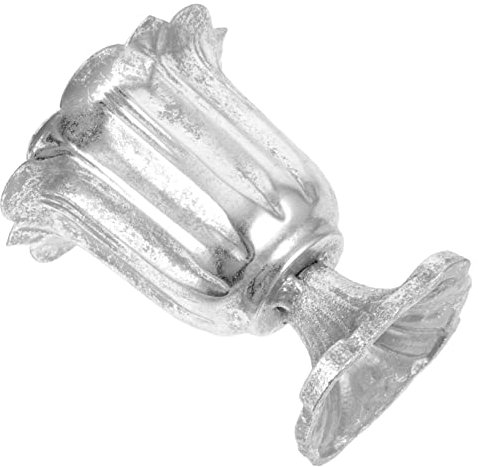 Cabilock Pot De Fleur Planteur D'urne en Métal Jardinière sur Pied Décor De Noël Pots pour Plantes Dextérieur Planteur Durne en Métal Vase Le Fer Fournitures De Jardinage Colonne Romaine