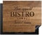 KitchenYeah© Protege Plaque Induction 65x52 cm Deco Cuisine Accessoires Pratique Protection De Vitroceramique Citation - Bistro - Bon appétit - Sweet home - Texture du bois - 65x52 cm