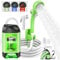 AUTOPkio Camping Dusche, Verbesserte Campingdusche mit Pumpe & Wiederaufladbar 4500mAh Akku, IPX7 Wasserdicht Tragbare für Camping, Wandern, Autowaschen (Grün)