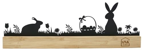 UNUS Aufsteller Silhouette Ostern schwarz