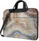 Laptoptasche, Motiv: Sonnenuntergang, Hawaii-Palme, bedruckt, Laptoptasche, moderne Laptop-Umhängetasche, Computertasche für Business, Reisen, Schule, Büro, Onyx-Stein, Blassblau, 13 inch