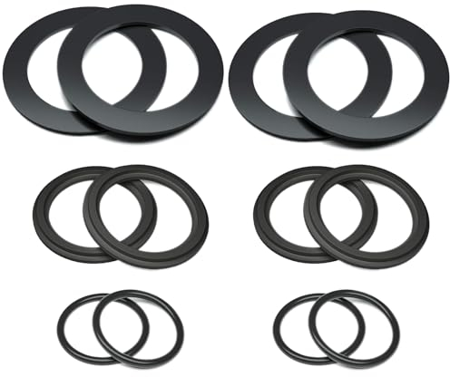 12 Stück Pool O-Ring Dichtungsringe für Intex, 25076RP Unterlegscheibe und Ring Kit (4 x 10745, 4 x 10255 and 4 x 10262), Pool Gummi Dichtung Dichtungen für Intex 10747,25006,25010,28633,28635 28621