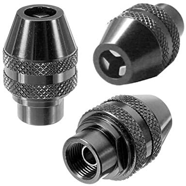 3 piezas de accesorios de repuesto para portabrocas sin llave de cambio rápido, herramientas universales de ajuste giratorio para Dremel 4486
