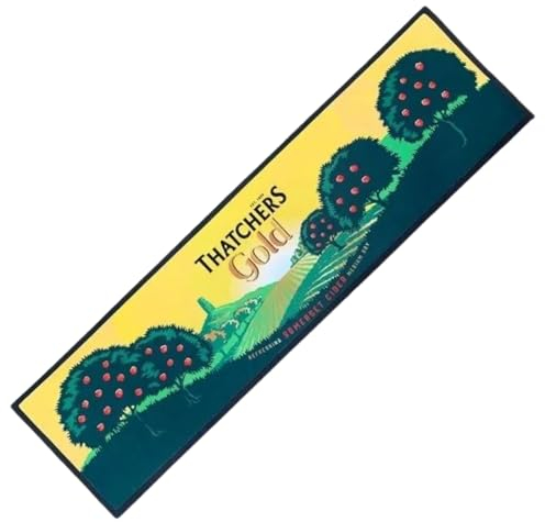 Thatchers Tapis de bar en PVC avec grand logo classique