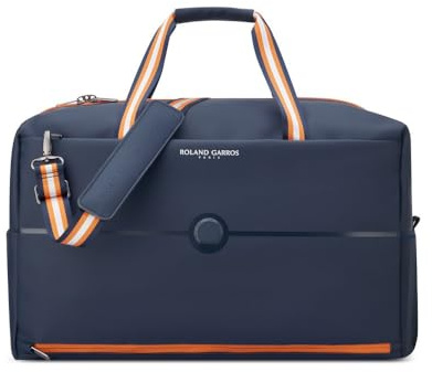 DELSEY PARIS - TURENNE Soft - édition Roland Garros - Sac De Voyage Souple 35 cm x 55 cm x 24 cm - 47 L - S - Bleu