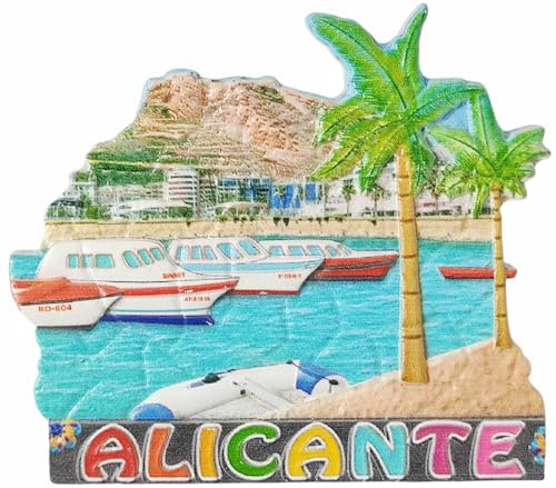 Alicante Spain Refrigerator Magnet Tourism Souvenir Fridge 3D Decoration Craft
